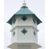 Chateau Bird House with Verdigris Roof - BirdHousesAndBaths.com