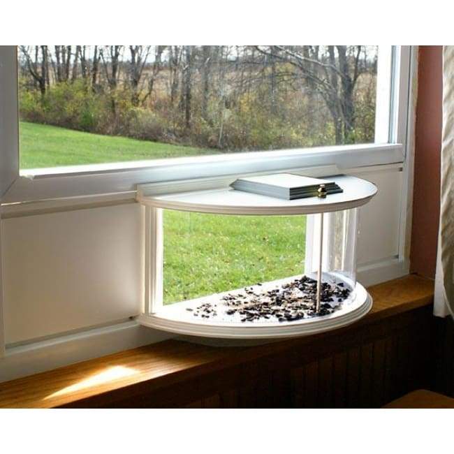 Clear View Hopper Window Bird Feeder, clear window bird feeder