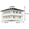 Clubhouse Bird House - BirdHousesAndBaths.com