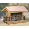 Coppertop Deluxe Seed and Suet Bird Feeder- BirdHousesAndBaths.com