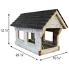Covered Bridge Bird Feeder