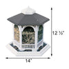 Gazebo Deluxe Bird Feeder - BirdHousesAndBaths.com