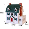 Dutch Colonial Bird House - BirdHousesAndBaths.com