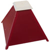 Plantation Bird House with Merlot Red Roof - BirdHousesAndBaths.com