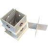 Plantation Bird House with Merlot Red Roof - BirdHousesAndBaths.com