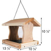 Professional Series Premier Cedar Bird Feeder - BirdHousesAndBaths.com