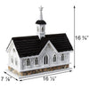 Star Barn Bird House - BirdHousesAndBaths.com
