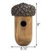 Wooden Acorn Bird House - BirdHousesAndBaths.com