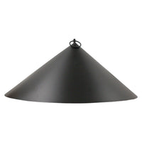 Hanging Squirrel Baffle, Black, 18.25" dia.