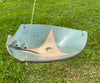 Anthony Stoneware Ceramic Bird Bath, Small, Teal