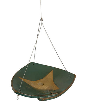 Anthony Stoneware Ceramic Bird Bath, Small, Teal