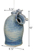 Anthony Stoneware Hanging Bluebird House, French Blue
