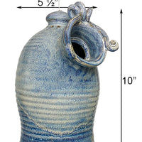 Anthony Stoneware Hanging Bluebird House, French Blue