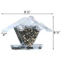 Window Cafe Transparent Bird Feeder
