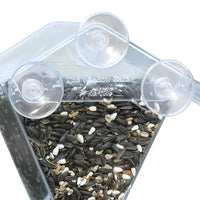 Window Cafe Transparent Bird Feeder
