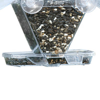 Window Cafe Transparent Bird Feeder