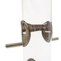 Seed Tube Wild Bird Feeder, Medium, Nickel - BirdHousesAndBaths.com