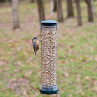 Quick-Clean Peanut Mesh Bird Feeder, Spruce