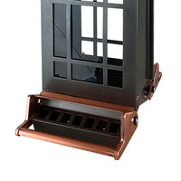 Audubon Copper Colored Top Chateau Squirrel Resistant Bird Feeder