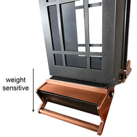 Audubon Copper Colored Top Chateau Squirrel Resistant Bird Feeder