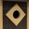 Audubon Contemporary Recycled Plastic Brown Bluebird House