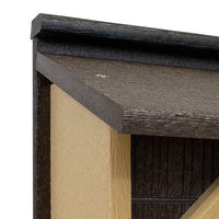 Audubon Contemporary Recycled Plastic Brown Bluebird House