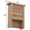 Audubon Cedar Bat Shelter for 20 bats