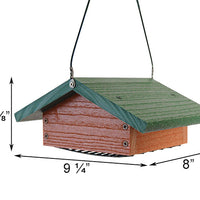 Audubon Recycled Plastic Upside Down Suet Feeder