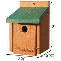 Audubon Recycled Plastic Wren House
