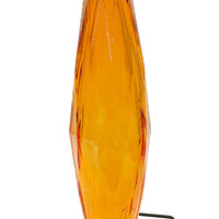 Audubon Amber Cut Glass Oriole Feeder