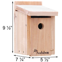 Audubon Wren and Chickadee House