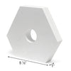 Hexagonal Bat House Pole Adapter