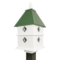 Plantation Bird House with Spruce Green Roof
