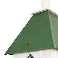 Plantation Bird House with Spruce Green Roof