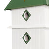 Plantation Bird House with Spruce Green Roof