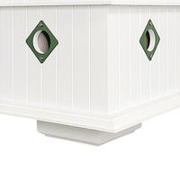 Plantation Bird House with Spruce Green Roof