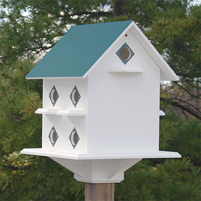Purple Martin Mansion with Verdigris Roof