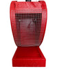 Amish Cardinal Shaped Bird Feeder