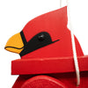 Amish Crafted Cardinal Shaped Novelty Bird House