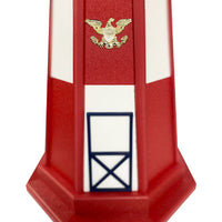 Amish Cape Henry Lighthouse, Patriotic, 34.5in. H