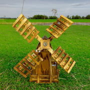 Amish Wooden Windmill, Small, 30"H - BirdHousesAndBaths.com