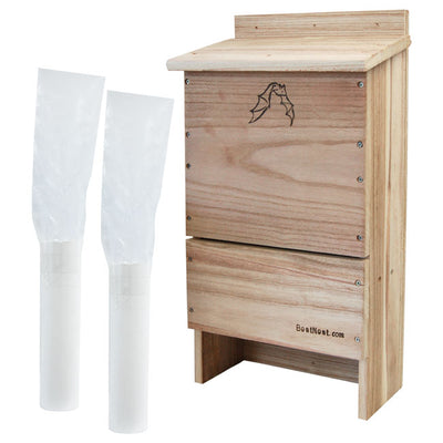 Bat House with Two Exclusion Tubes, Triple Celled, 250 Bats