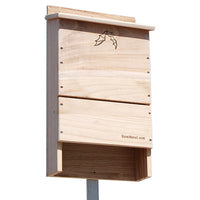 Bat House with Two Exclusion Tubes, Triple Celled, 250 Bats
