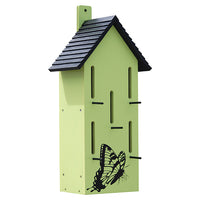 Classic Butterfly House with Perches, Green