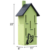 Classic Butterfly House with Perches, Green