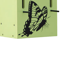 Classic Butterfly House with Perches, Green