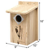 Classic Three-Woodpecker House