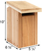 Sparrow-Resistant Bluebird House