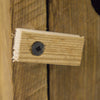 Amish Made Outhouse Rustic Birdhouse