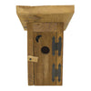 Amish Made Outhouse Rustic Birdhouse